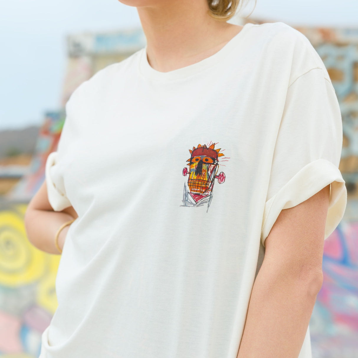Basquiat Heads 1982 Tee