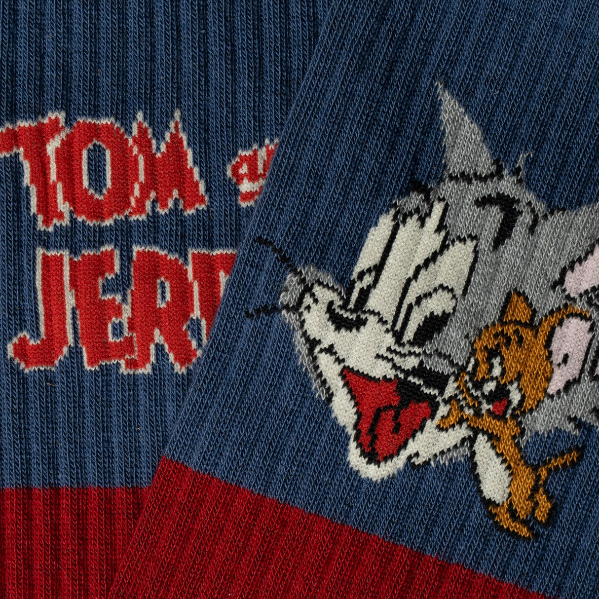 Athletic Tom And Jerry Navy Blue Red Green