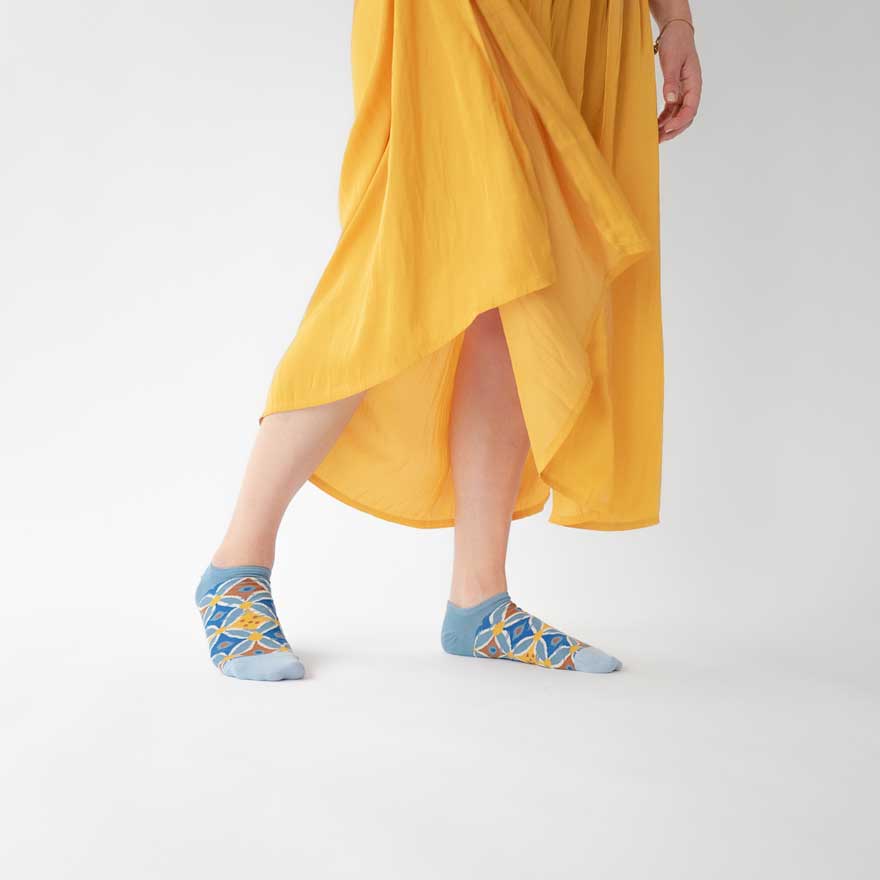 SS24 Minos Paradis Carrelage Adult Ankle |MN13-1