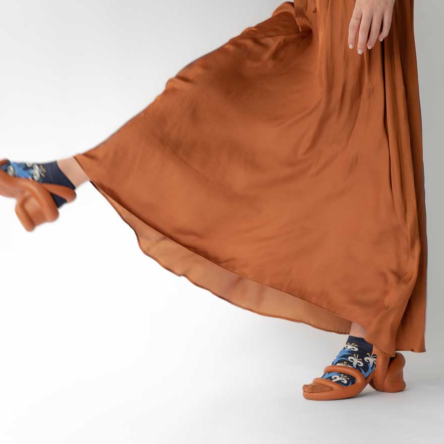 SS24 Minos Ardoise Lys Adult Ankle |MN12-1