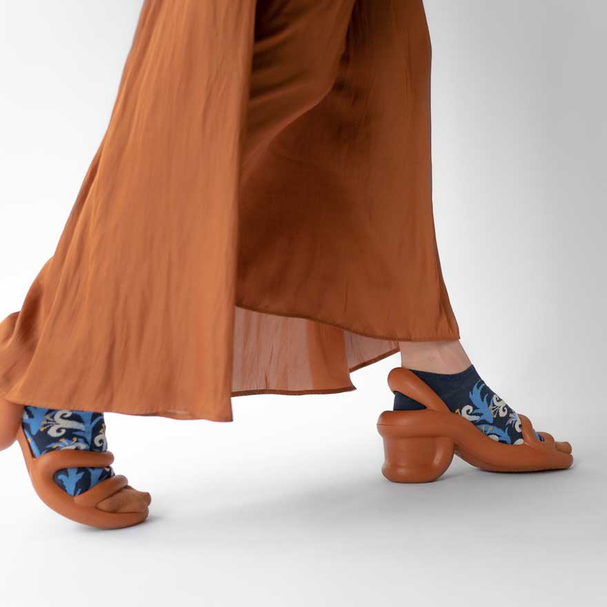 SS24 Minos Ardoise Lys Adult Ankle |MN12-1