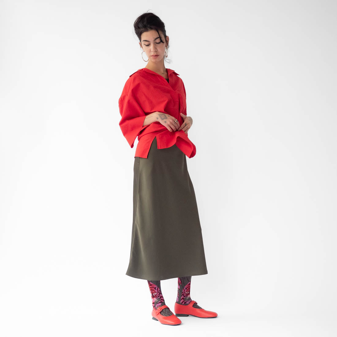 SS25 Tigre Tigre 卡其色水手服 | TG1-01