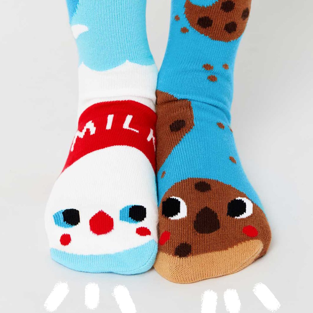 Milk & Cookies  成人不對稱襪