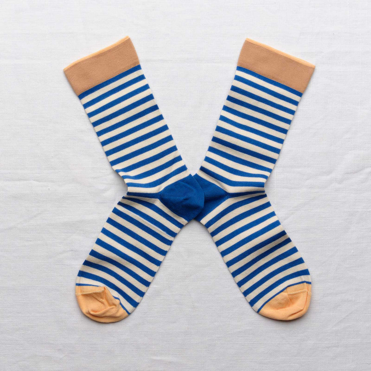 SS24 Cobalt Stripe Adult Crew | RY1-24