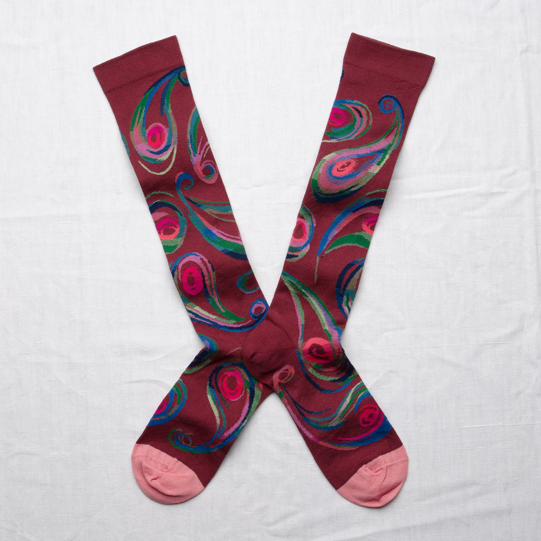 AW26 Conte Indien Paisley Porto Knee High | CO9-01