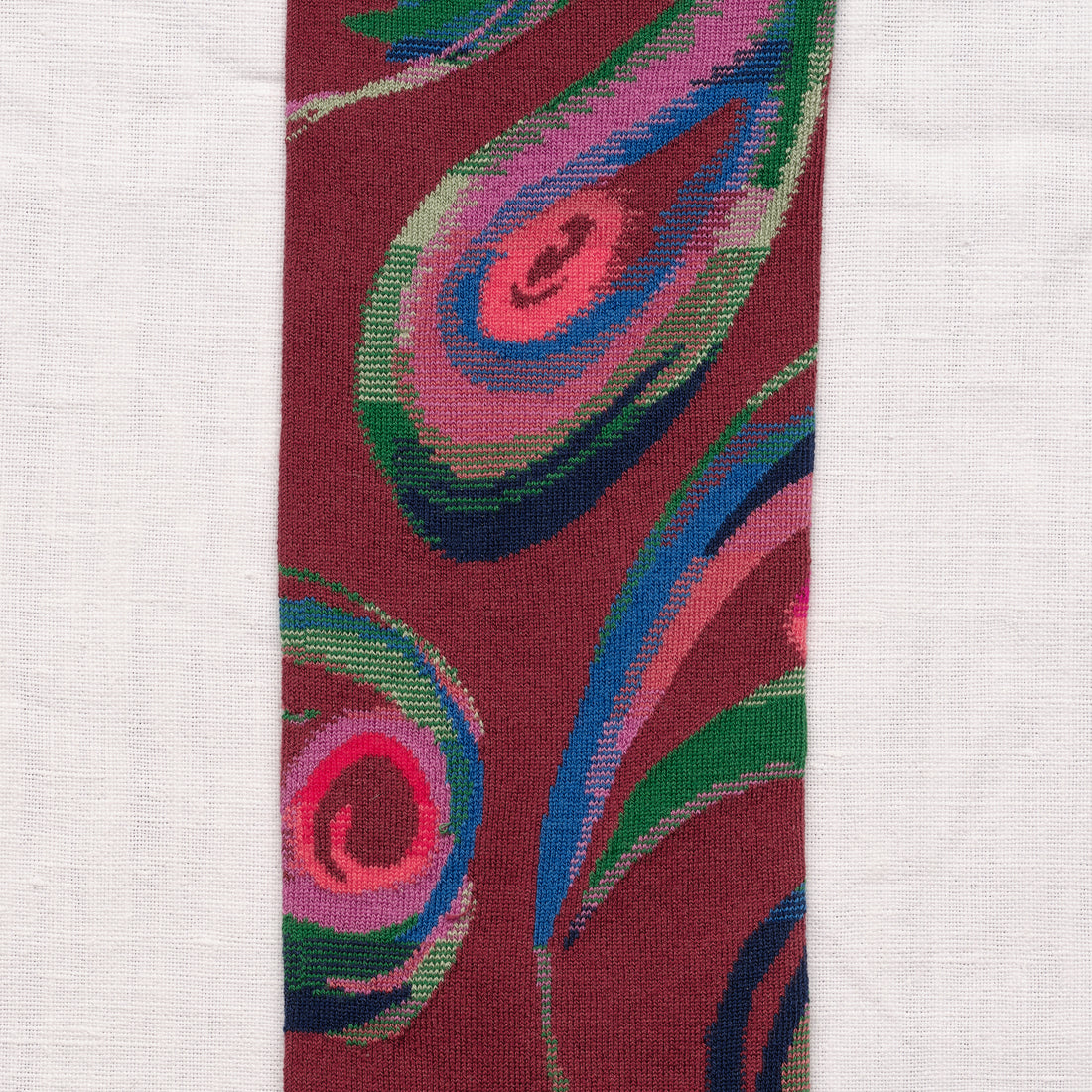 AW26 Conte Indien Paisley Porto Knee High | CO9-01