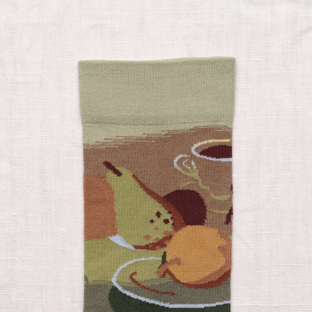 AW26 Dimanche Brunch Vert-de-Gris Crew | DC2-01