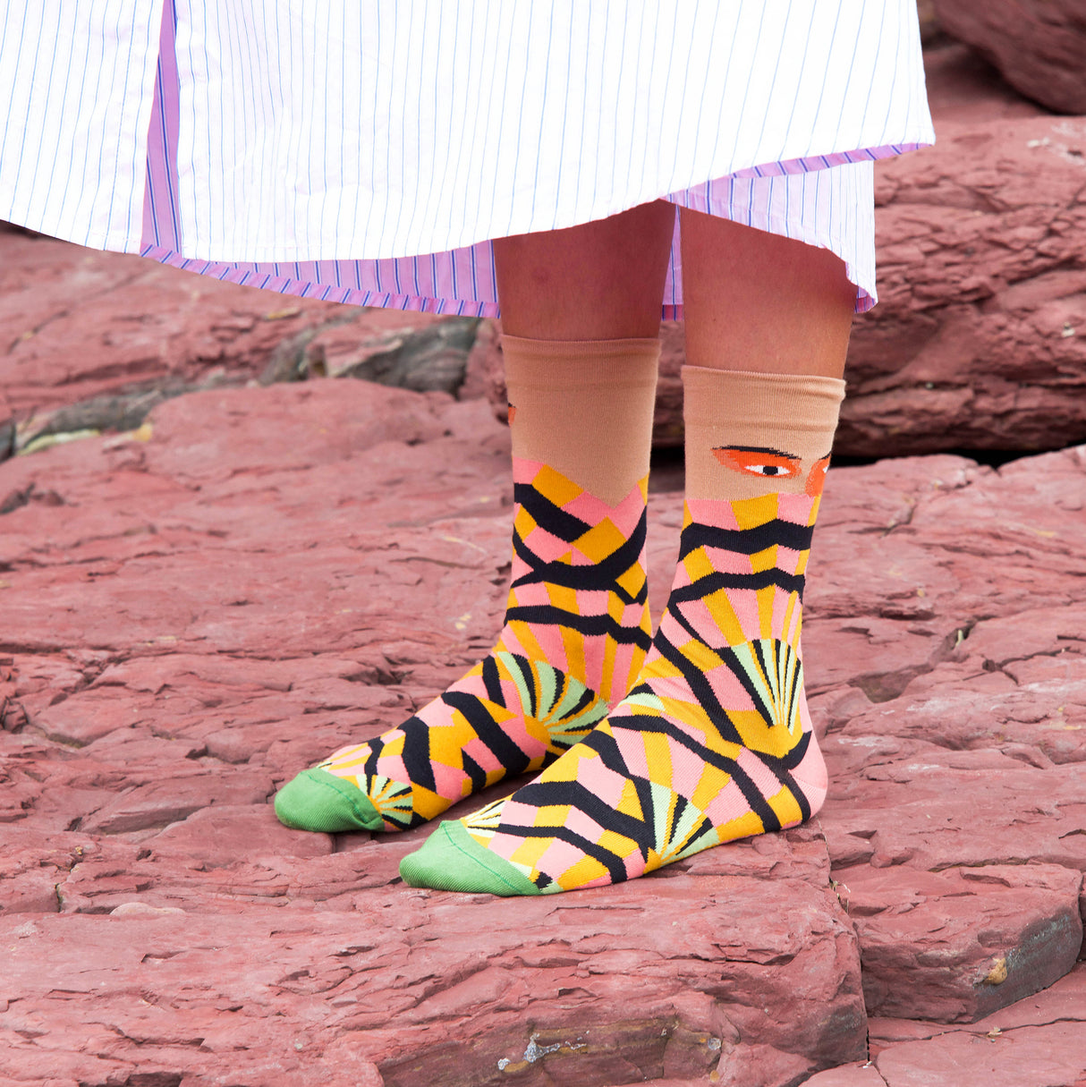 SS26 Eventail Eventail Praline Crew | EV1-01