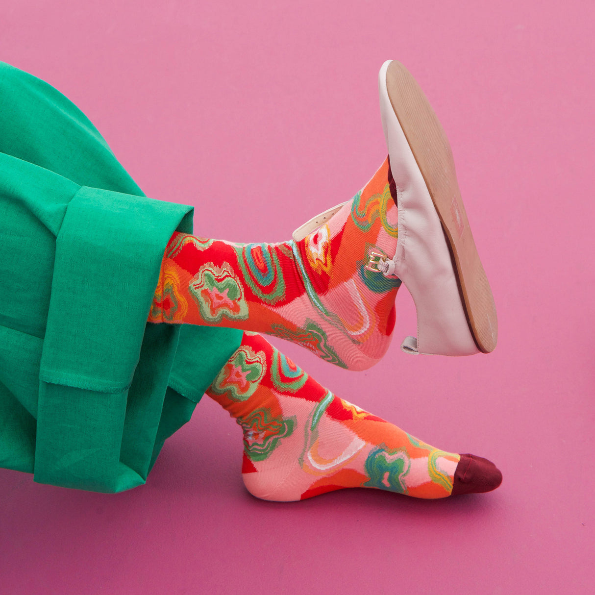 SS26 Eventail Abstrait Multico Crew | EV6-01