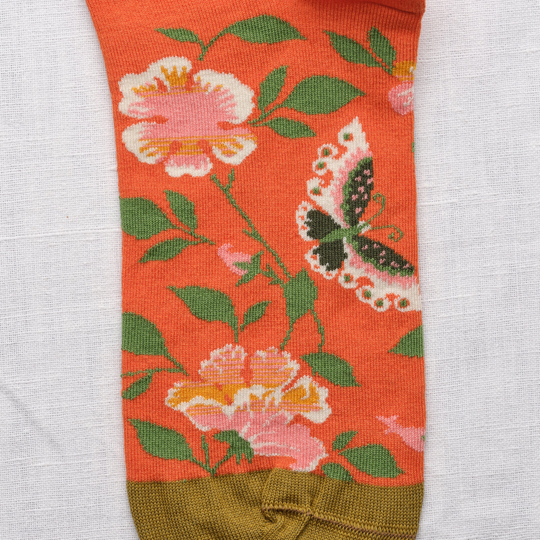 SS26 Eventail Papillon Orange Ankle | EV11-1