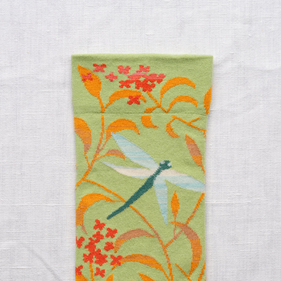 SS26 Eventail Libellule Lime Crew | EV5-01