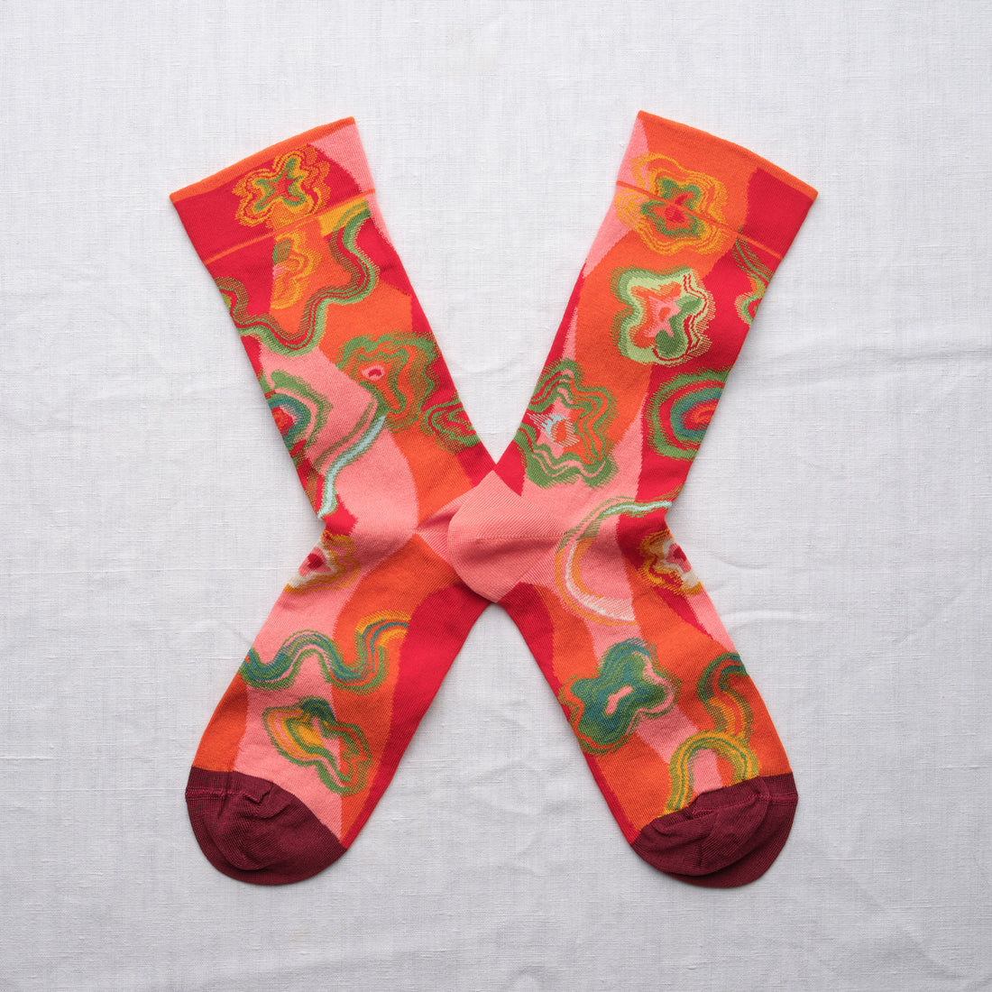 SS26 Eventail Abstrait Multico Crew | EV6-01