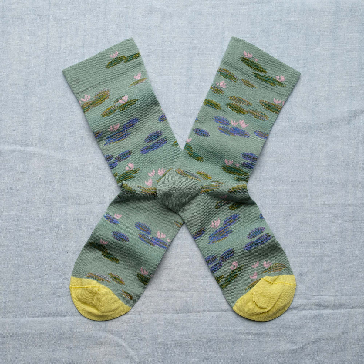 AW26 Monet Chaussette Monet Semis Mer Crew | MON2-03