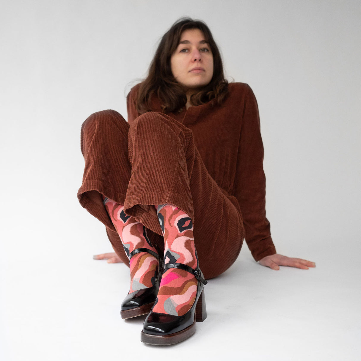AW23 Venus Multico Abstract Crew | VE8-01