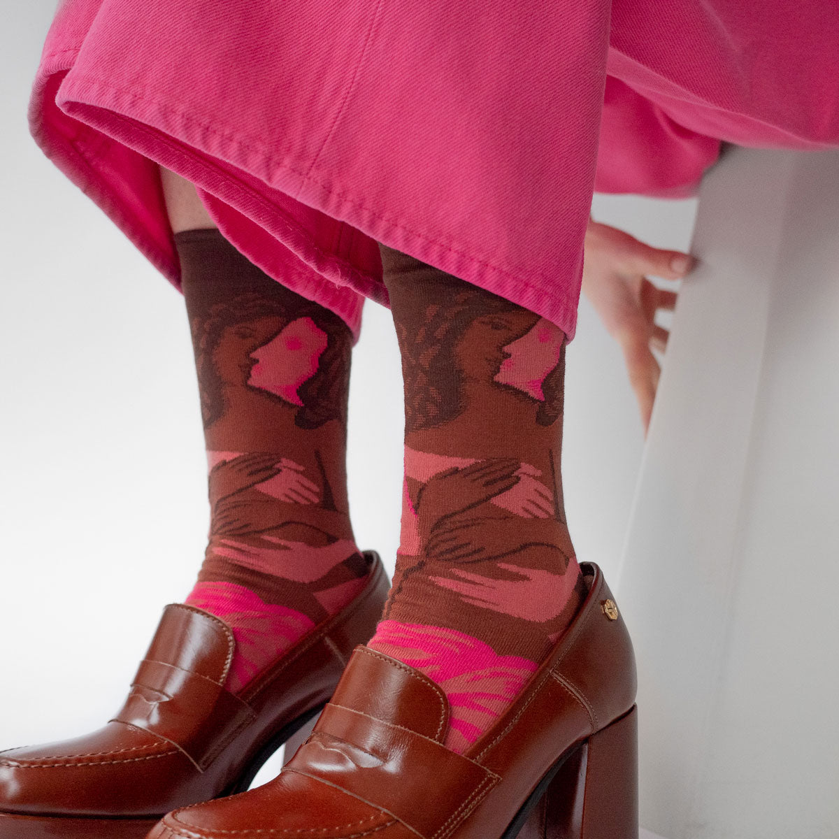 AW23 Venus Chestnut Couple Crew | VE6-01