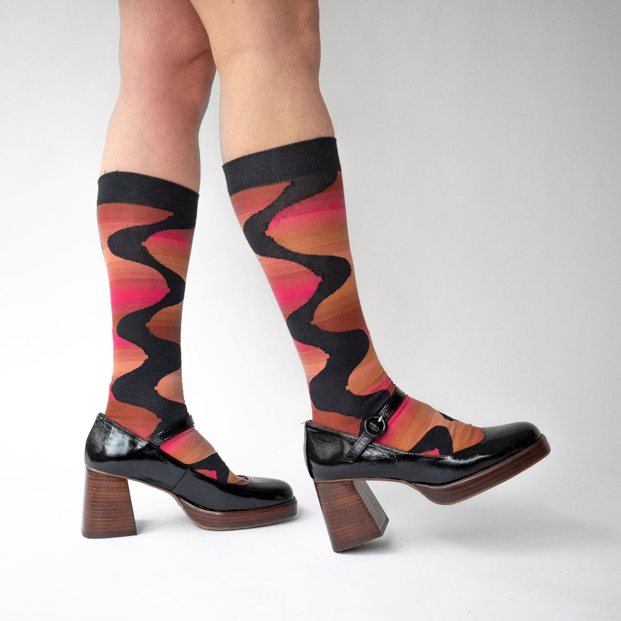 AW23 Venus Multico Shading Off Knee High | VE9-02