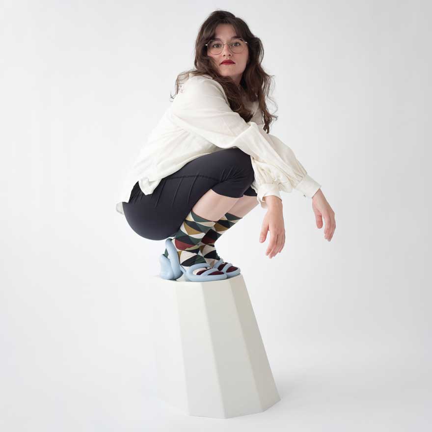 SS24 En Scene Multico Lozange Adult Crew | DR7-01