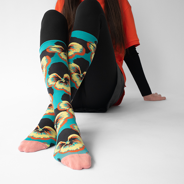 AW24 Fiction Pensees Viridien Knee High | FC9-04