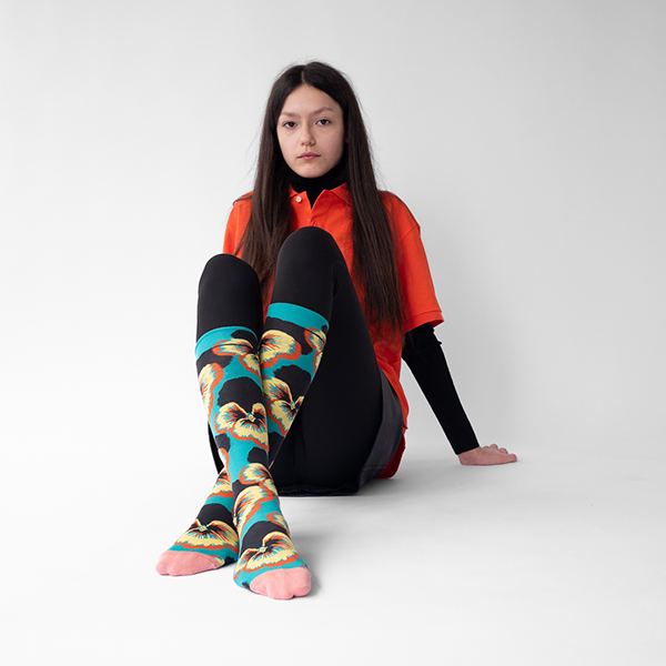 AW24 Fiction Pensees Viridien Knee High | FC9-04