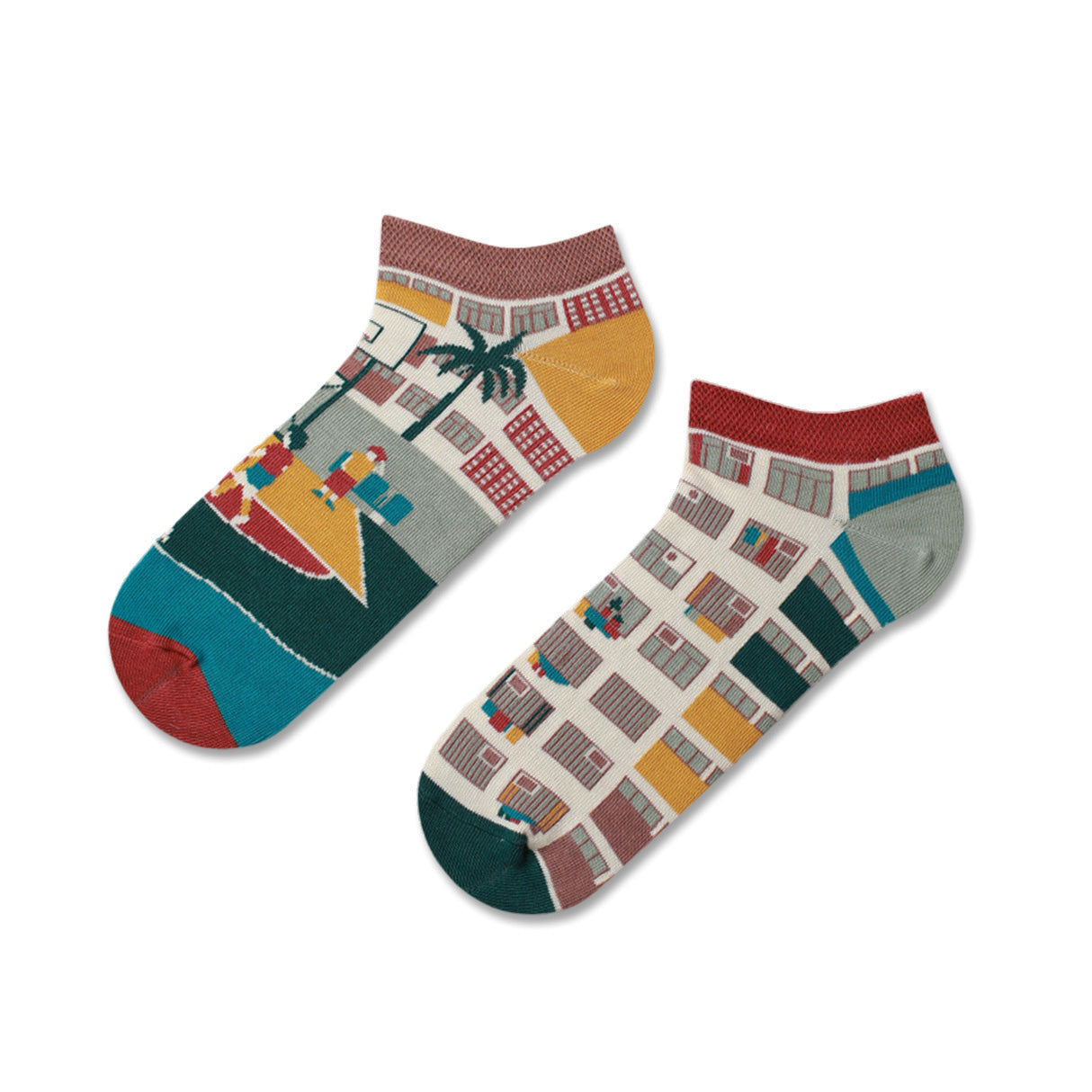 Rainbow Square Low
