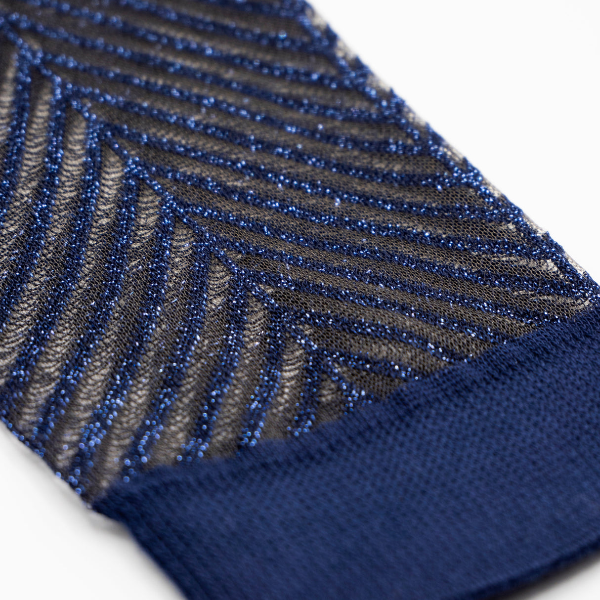 Sapin Bleue Transparent Socks