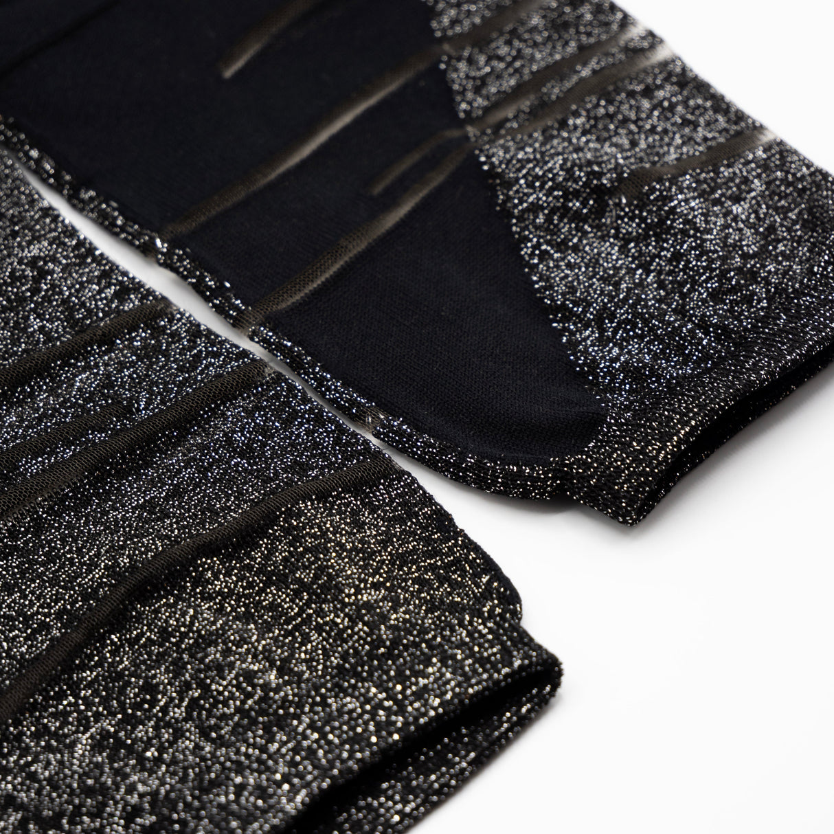 Tate Modern Silver Transparent Socks