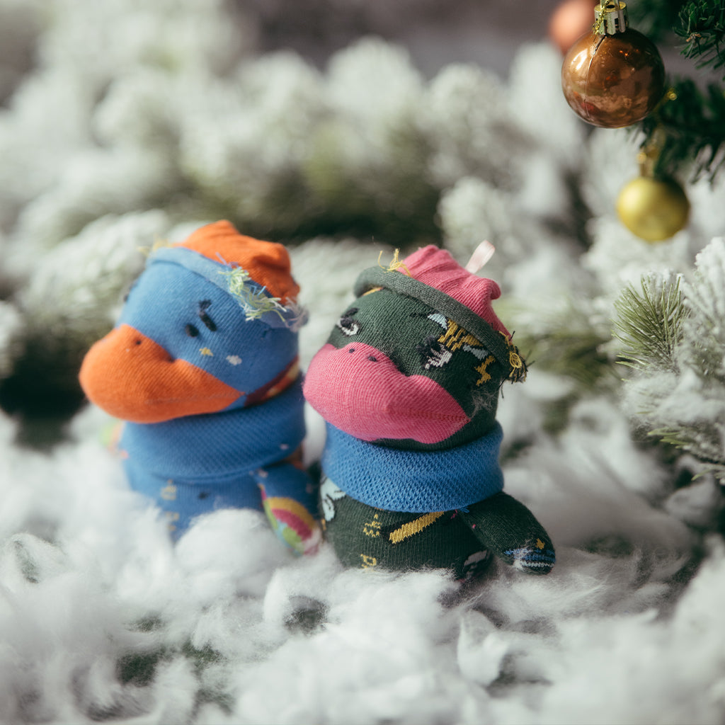 Upcycled Plushie Keychain