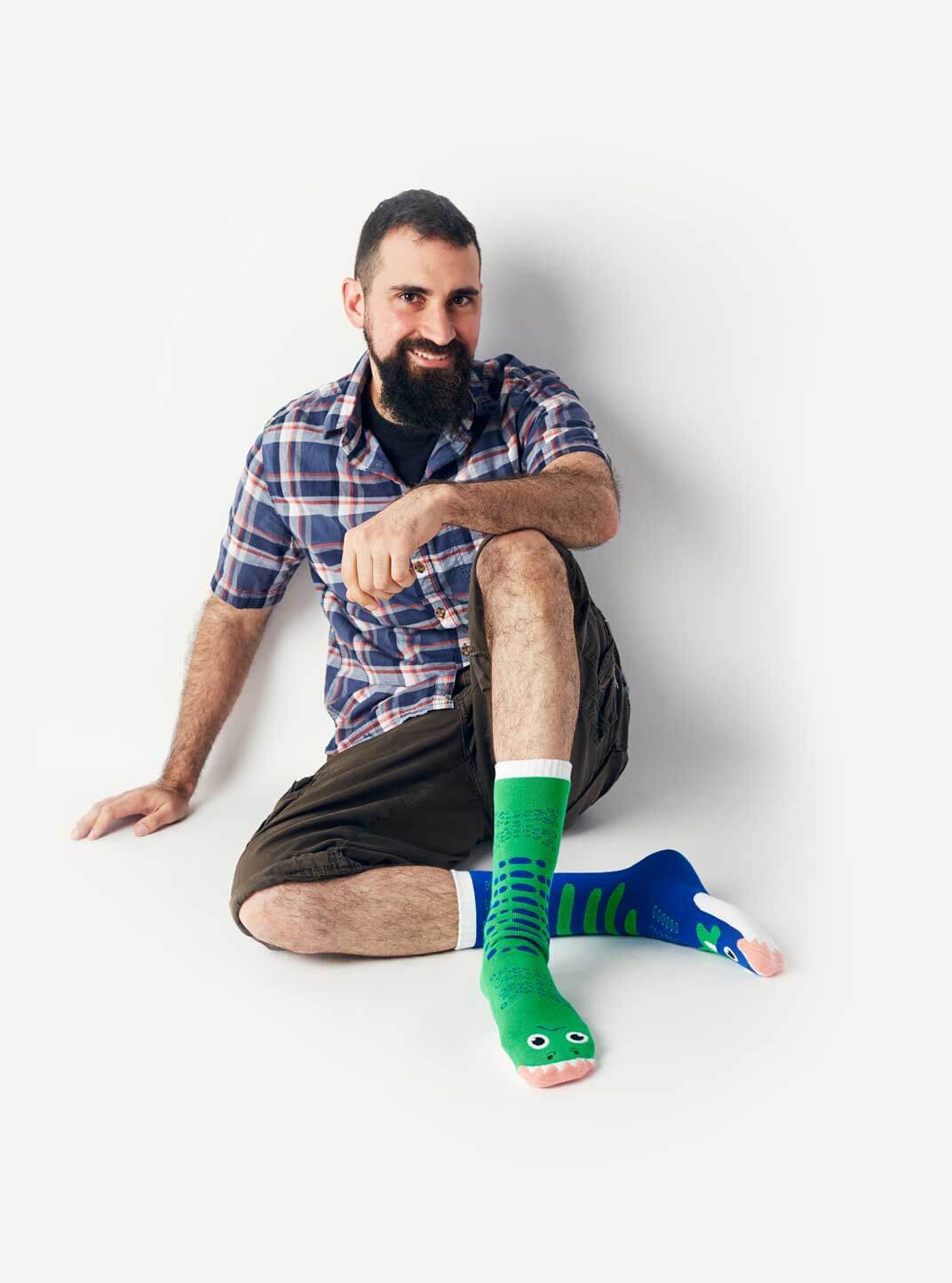 T-Rex & Triceratops Mismatch Adult