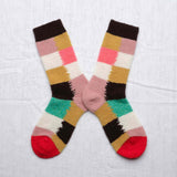 AW25 Wool Laine Bouclette Patchwork Multico (Warm) | BCL4-01