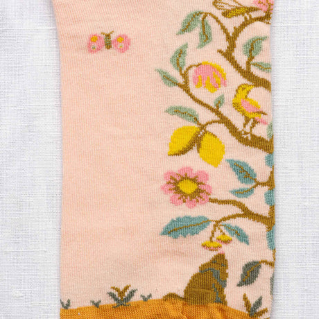 SS25 Contrejour Arbre Rose Bouton Ankle | CT12-1