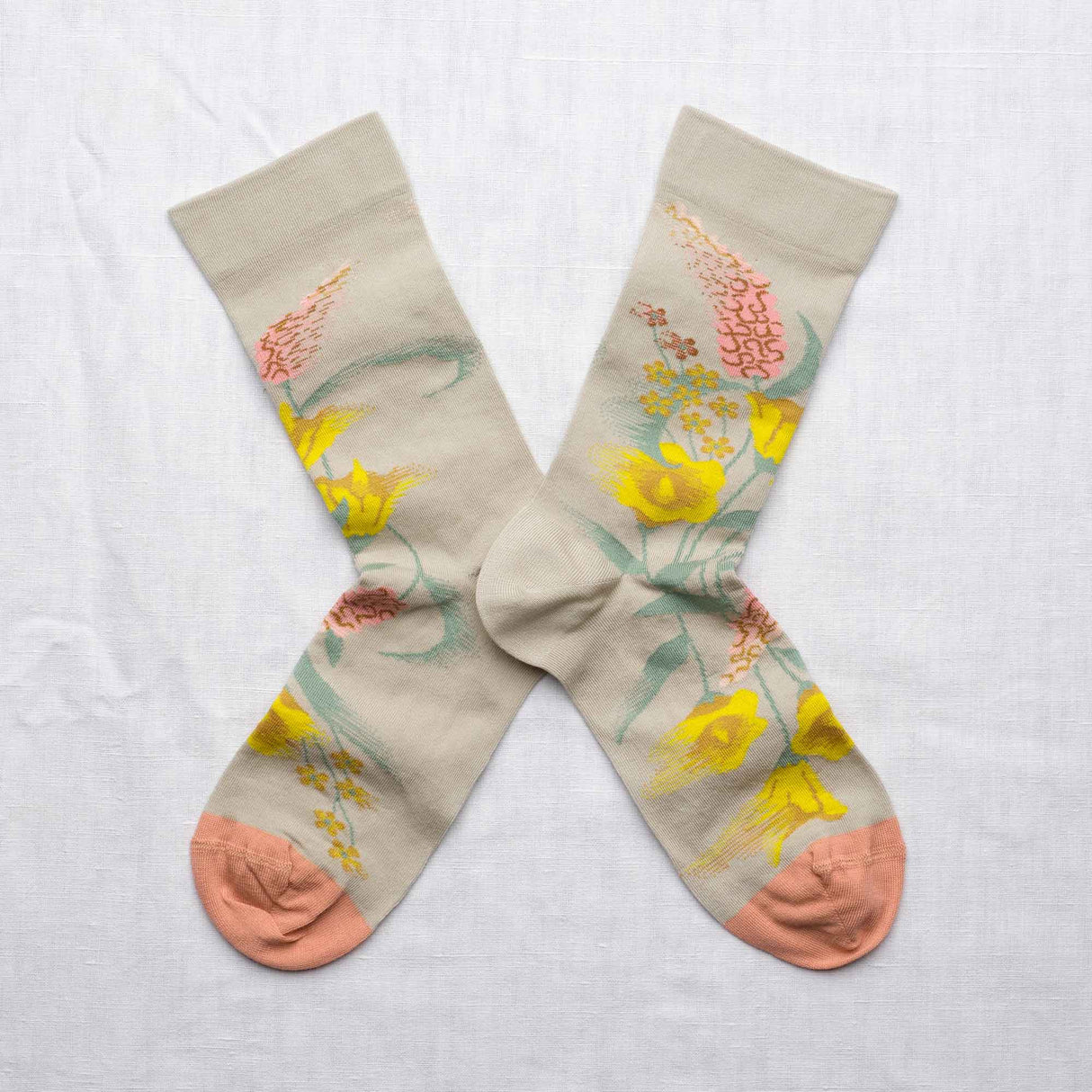 <br>SS25 Contrejour Fleurs Celadon Crew  | CT7-01
