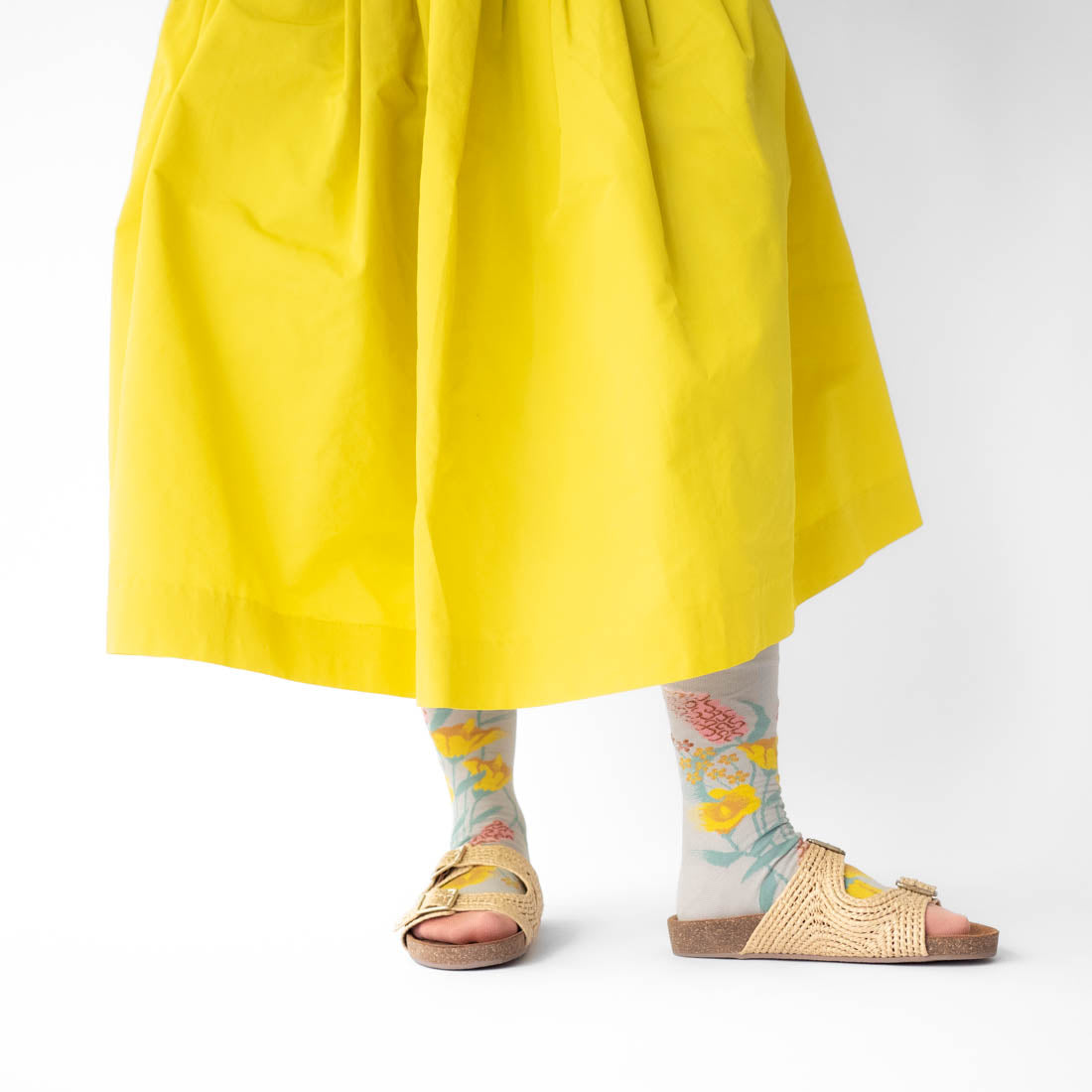 <br>SS25 Contrejour Fleurs Celadon Crew  | CT7-01