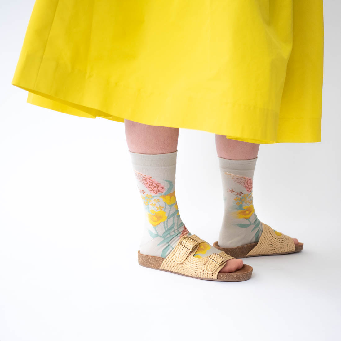 <br>SS25 Contrejour Fleurs Celadon Crew  | CT7-01