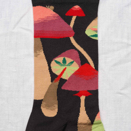 AW25 La Cueillette Champignons Faux-Noir Crew | CU8-01