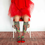 AW25 La Cueillette Indienne Poivre Knee High | CU9-04