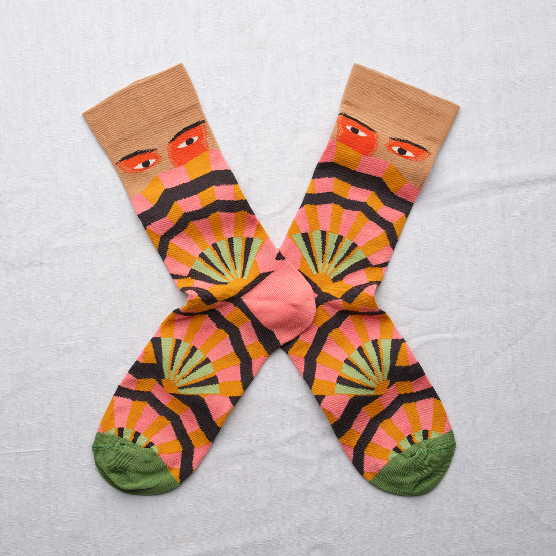 SS26 Eventail Eventail Praline Crew | EV1-01