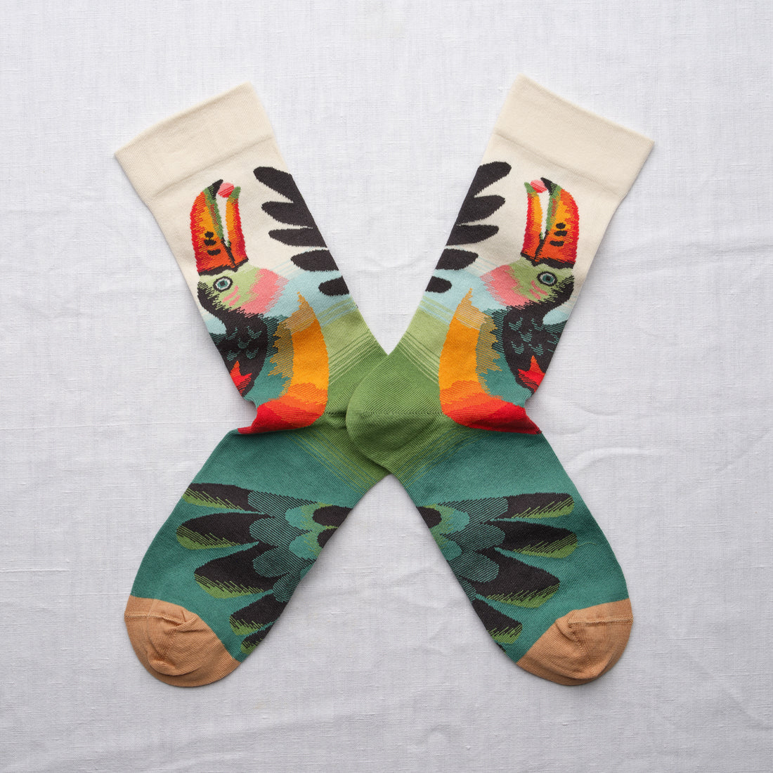 SS26 Eventail Toucan Naturel Crew | EV7-01