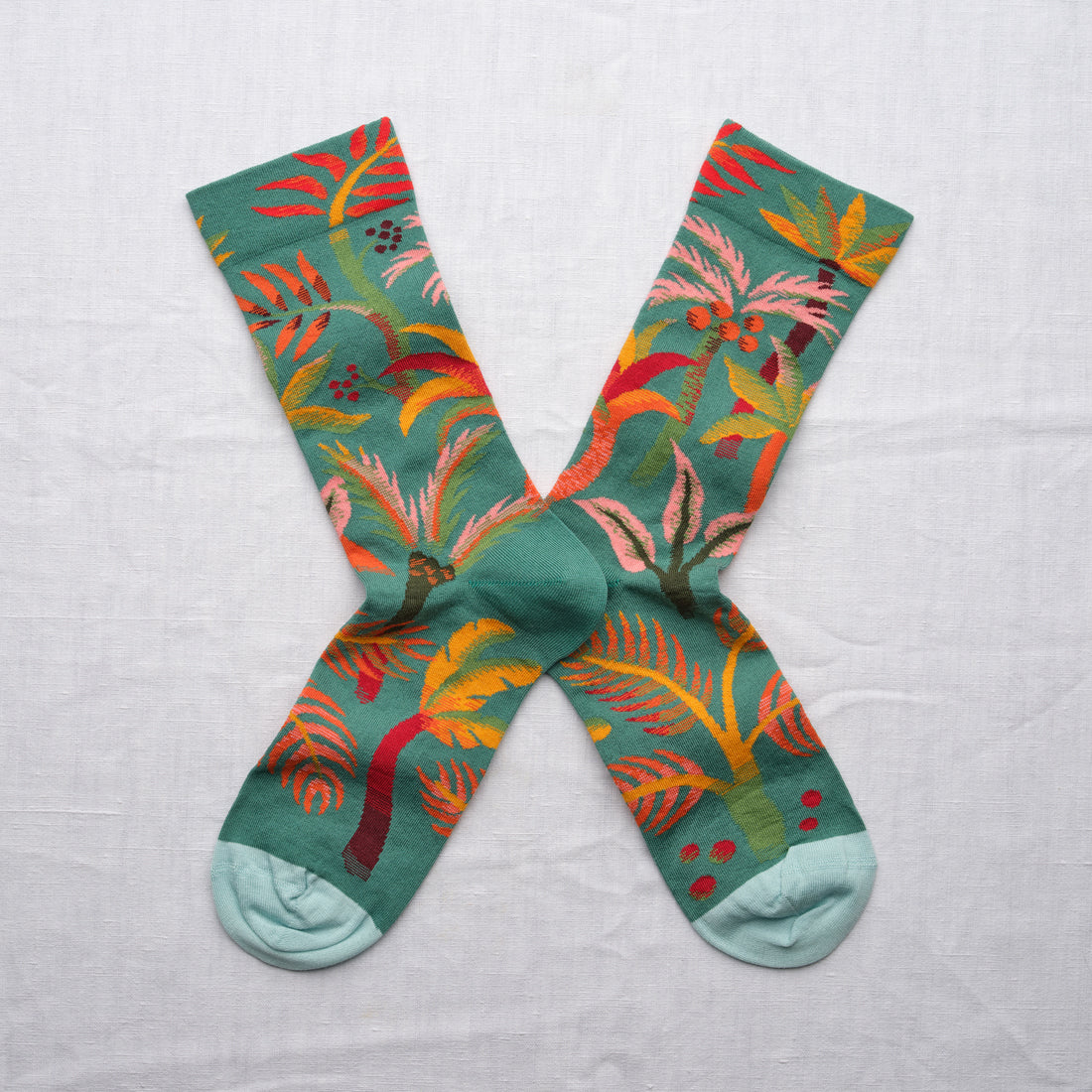 SS26 Eventail Jungle Ocean Crew | EV9-01