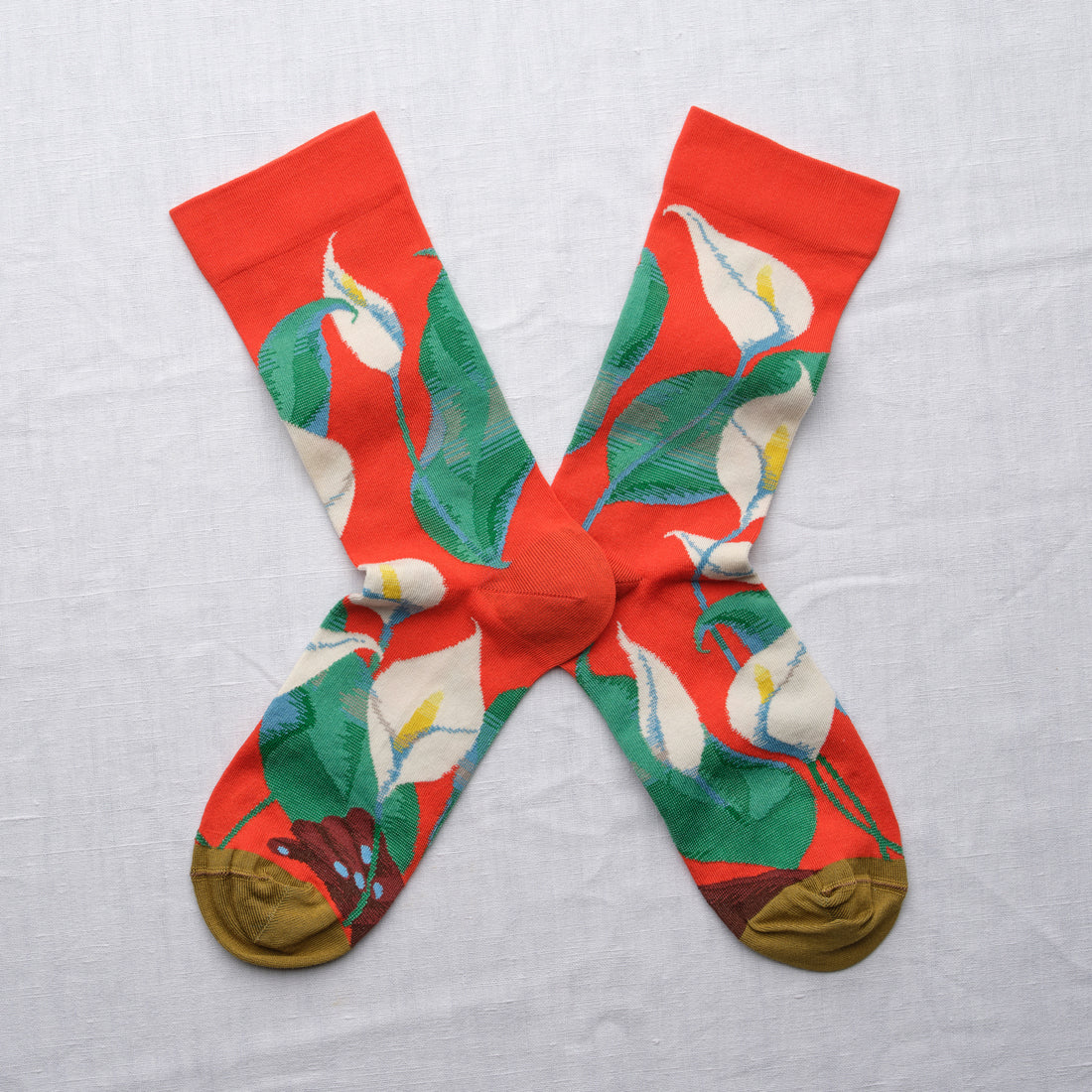 SS26 Faux Semblant Aromes Vermillon Crew | FS4-01