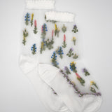 Fleurs Des Champs 透明襪