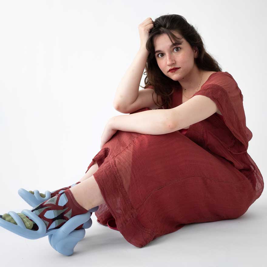 SS24 En Scene Porto Art Deco Adult Ankle |DR11-1