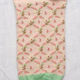 SS26 Petit Trianon Treillis Rose Bouton Ankle | PT11-1