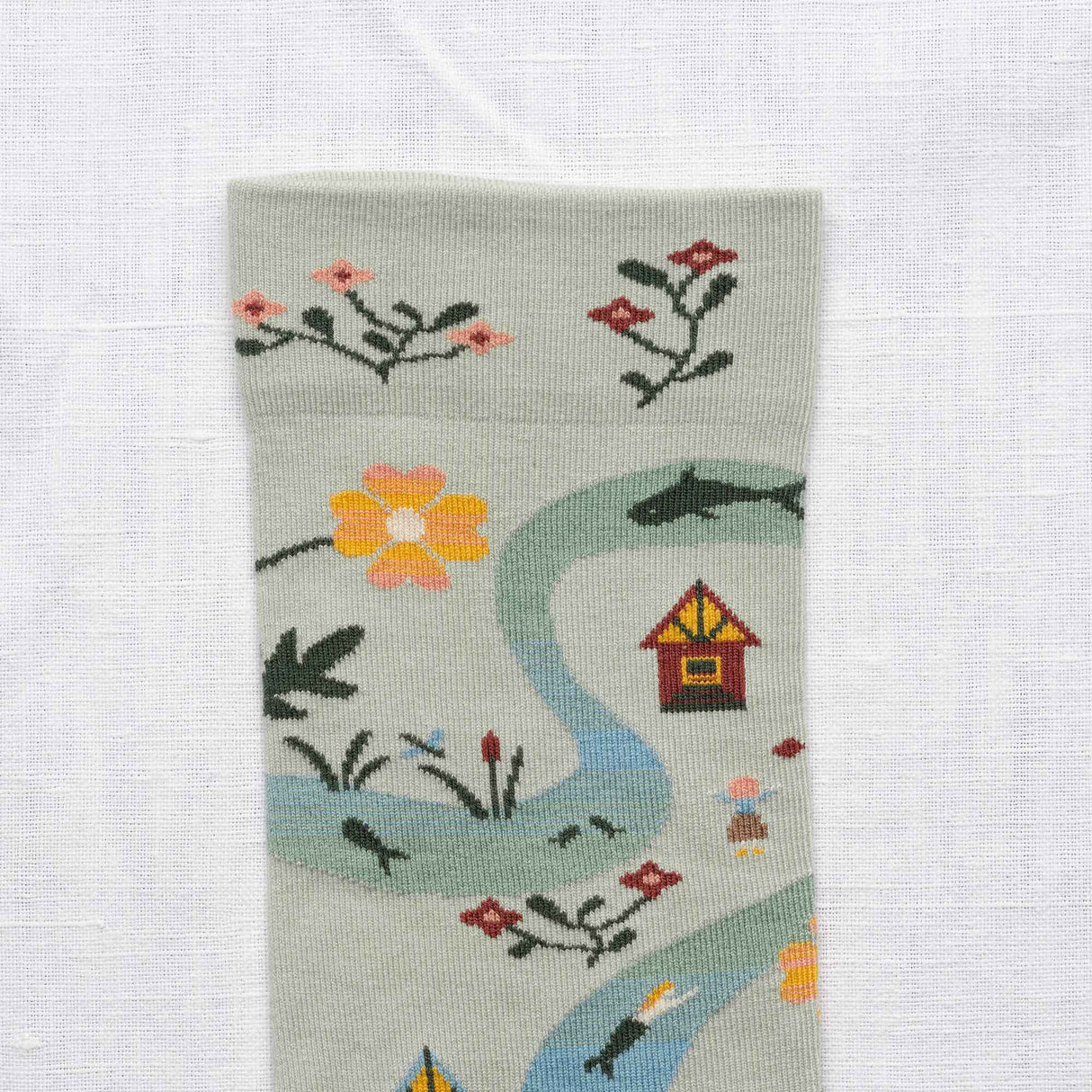 SS25 La Riviere Riviere 青瓷圓領水手服 | RV9-01