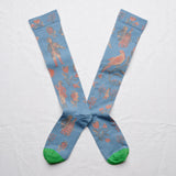 Gros Calin Paradis Birds Knee High | GR9-01