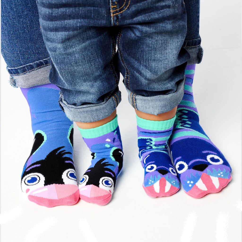 Penguin & Walrus 不對稱襪