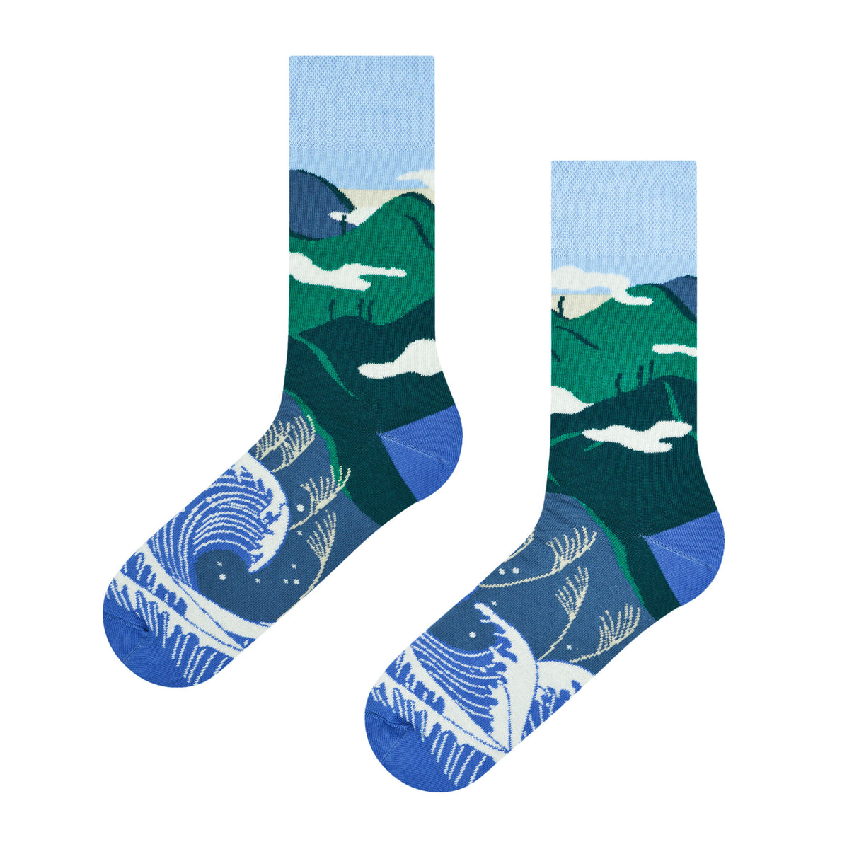 山中作浪