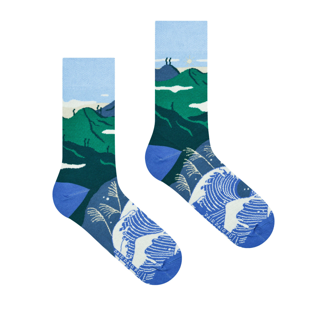 山中作浪