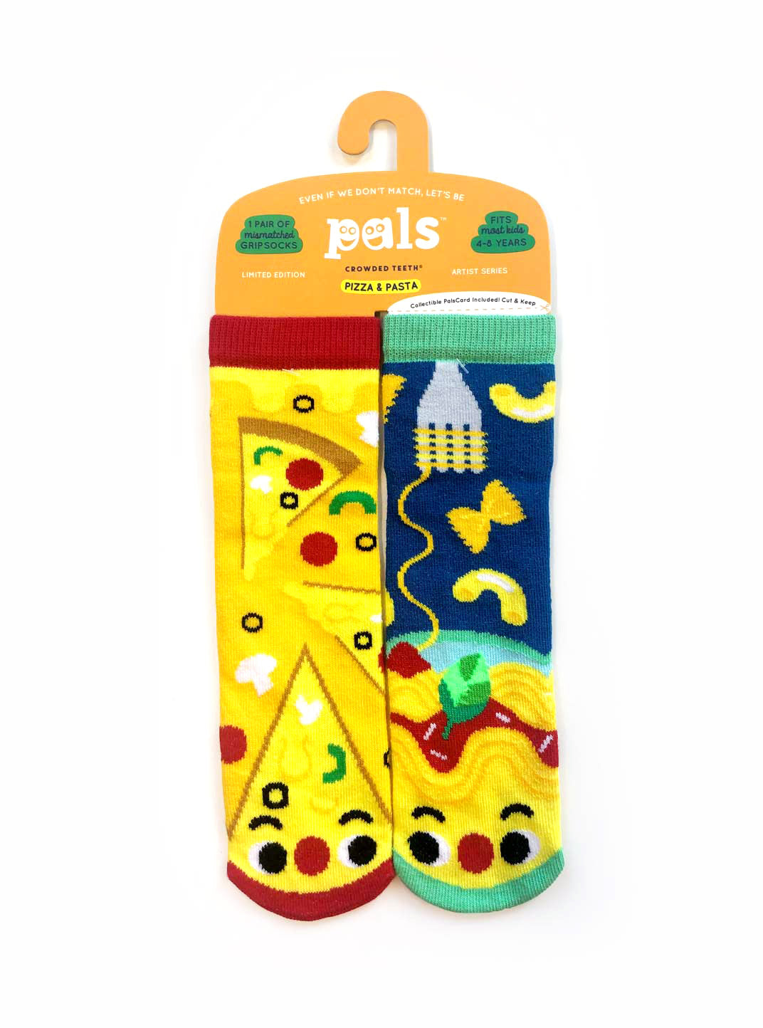 PIZZA & PASTA 不對稱襪
