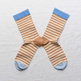 SS24 Praline Stripe Adult Crew | RY1-23