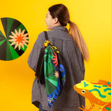 Romer's Tree Frog Mulberry Silk Scarf